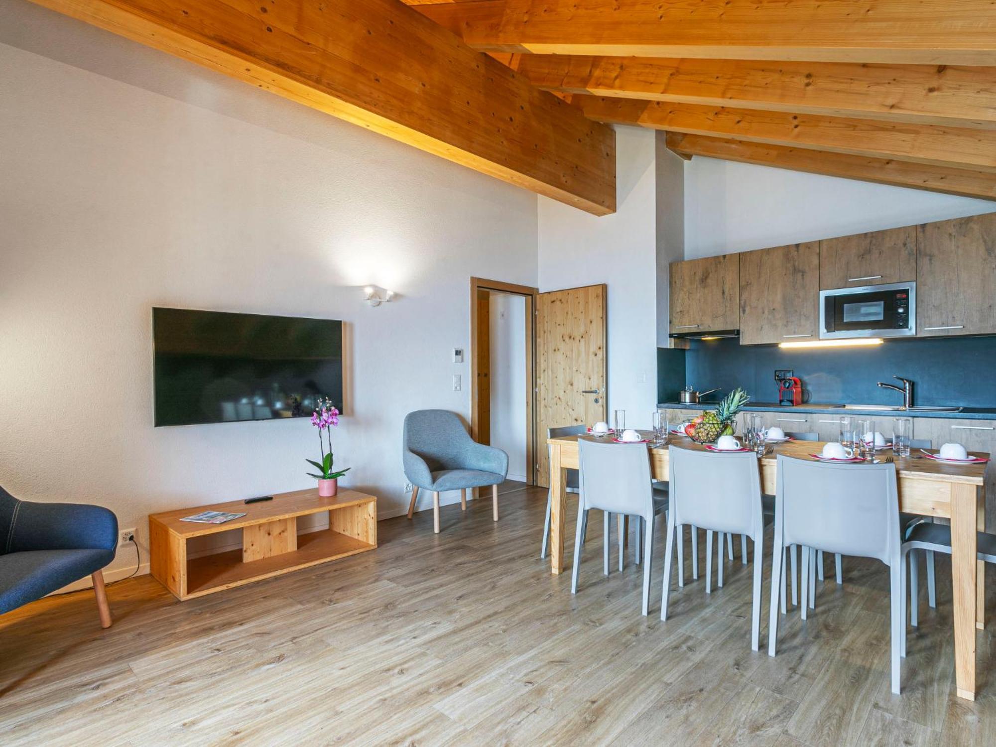 Apartment T-Resort La Tzoumaz 4P8 Vue Vallee By Interhome Luaran gambar