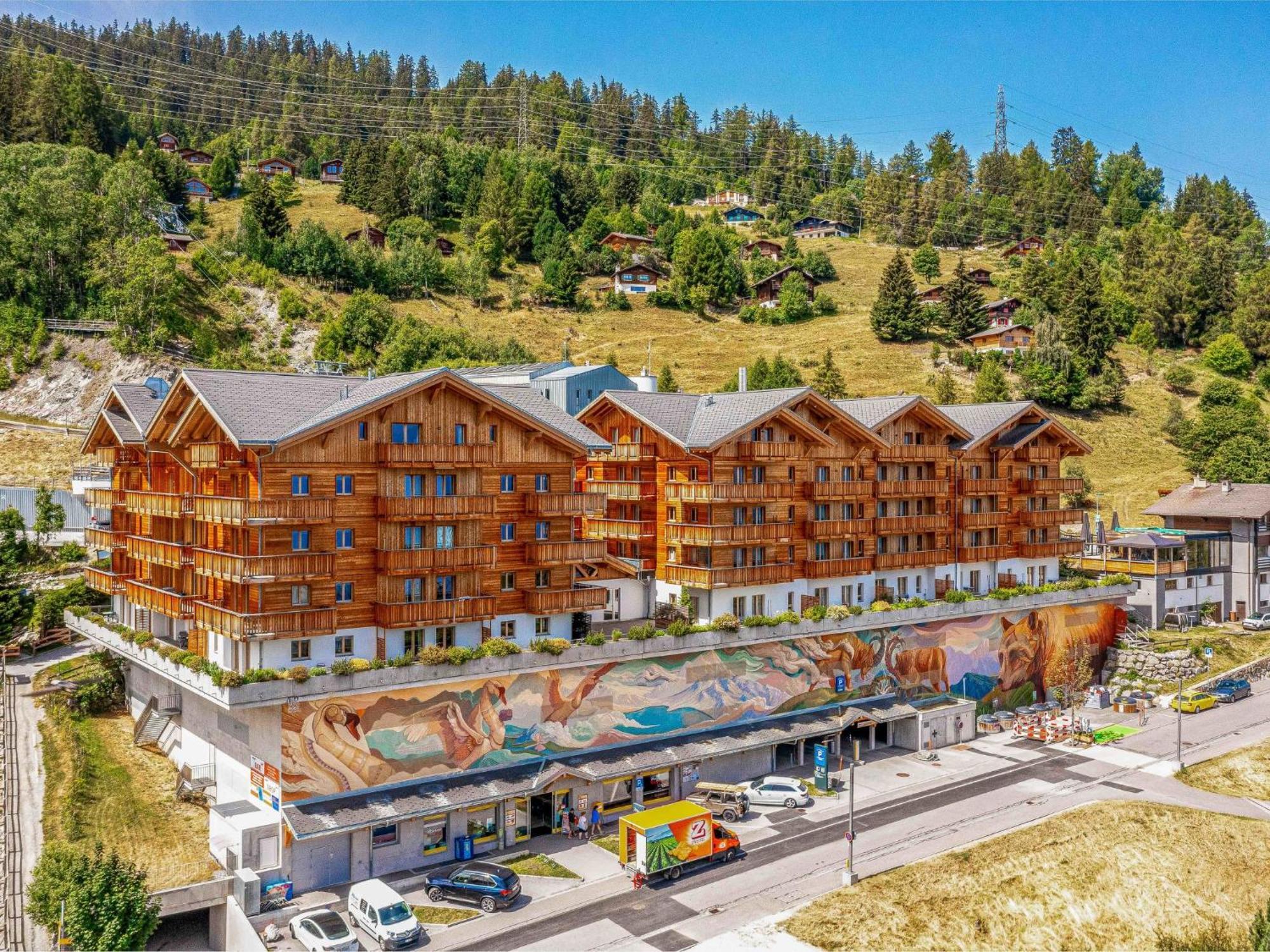 Apartment T-Resort La Tzoumaz 4P8 Vue Vallee By Interhome Luaran gambar